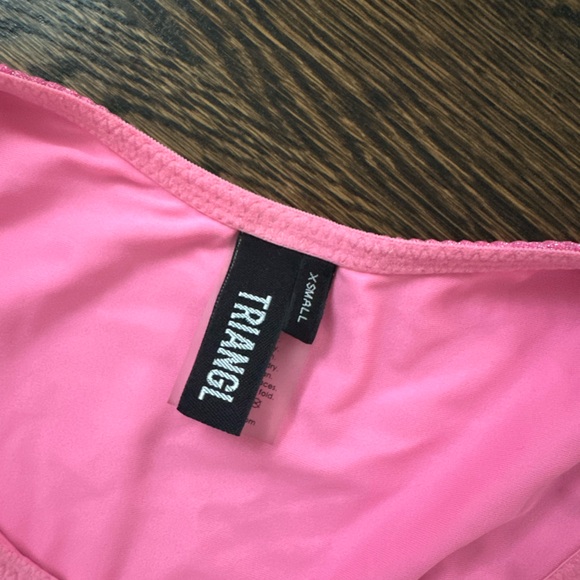 Triangl Pink Sparkly Bikini - Picture 3 of 4